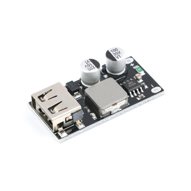 QC3.0 QC2.0 USB DC-DC понижающий преобразователь для зарядки модуль 6-32 в 9 12 В 24 Быстрого