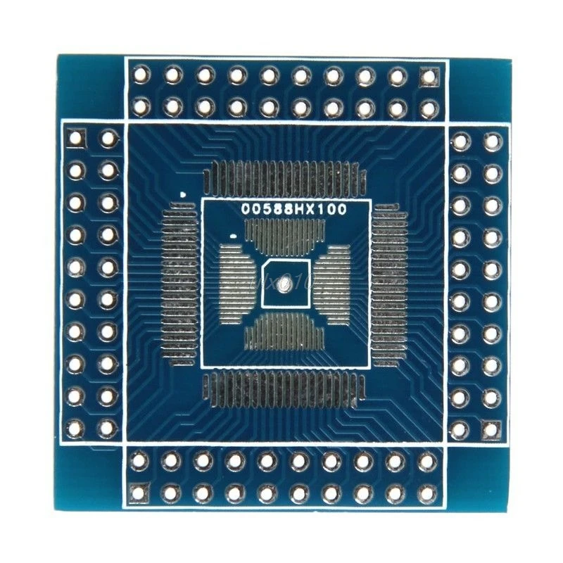 QFN/QFP/TQFP/LQFP 16 80 Pin PCB двухсторонняя пластина 0 5 мм шаг к Dip адаптеру Apr Оптовая и
