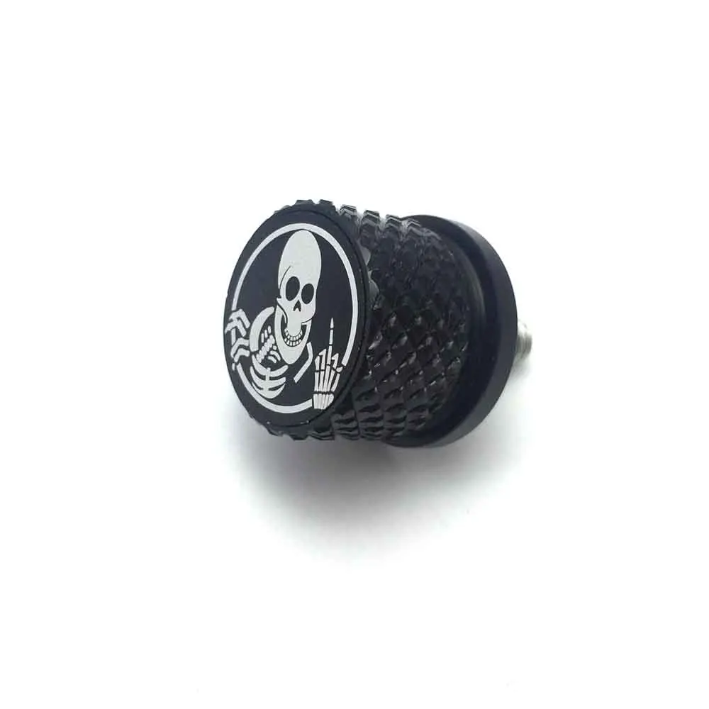 Black Rear Seat Bolt Aluminum Screw Fits For Harley Sportster Dyna Electra Glide Softail Wide Glide Fatbob Streetbob 1996-up
