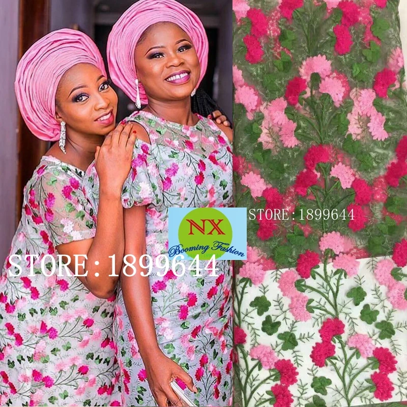

Multi color African Lace fabric 2017 New Arrival african tulle Lace for wedding dresses/guipure lace Fabrics High Quality ML1373