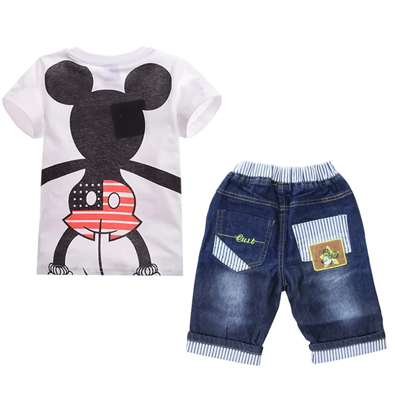 Детская одежда с героями мультфильмов Дисней Микки От 3 до 7 лет футболка +