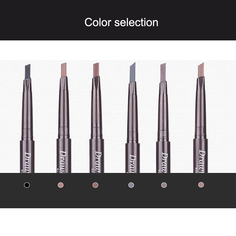 Косметический автоматический карандаш для бровей с кистью женский продукт