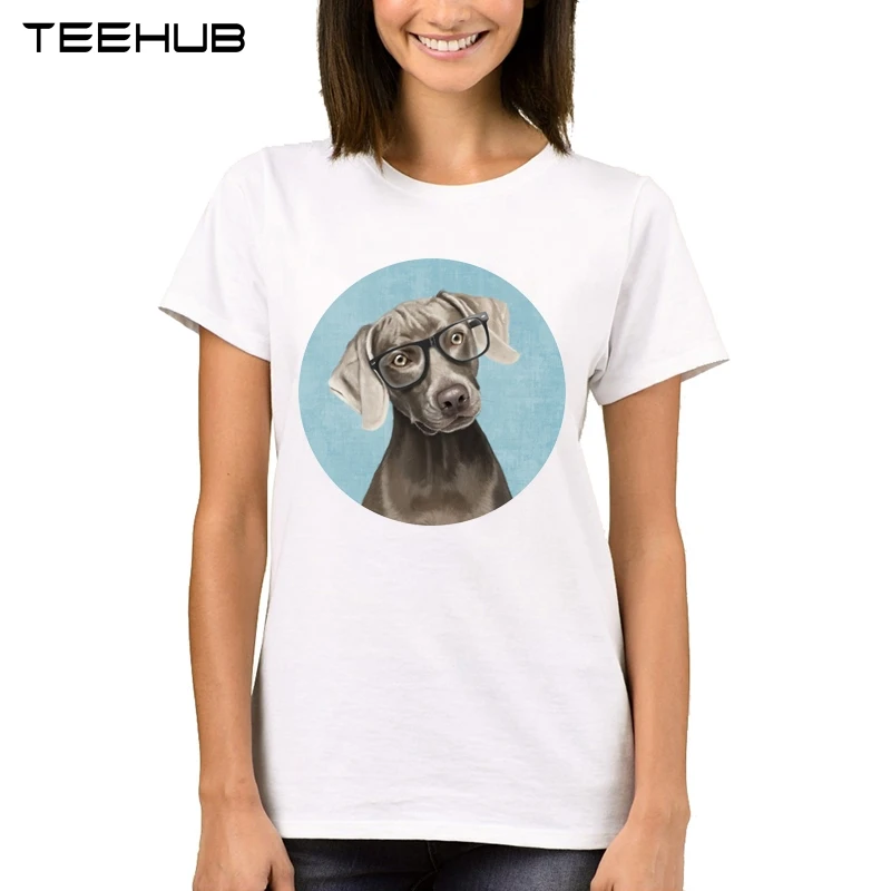 TEEHUB новинка Женская Классическая футболка с коротким рукавом Милая женская