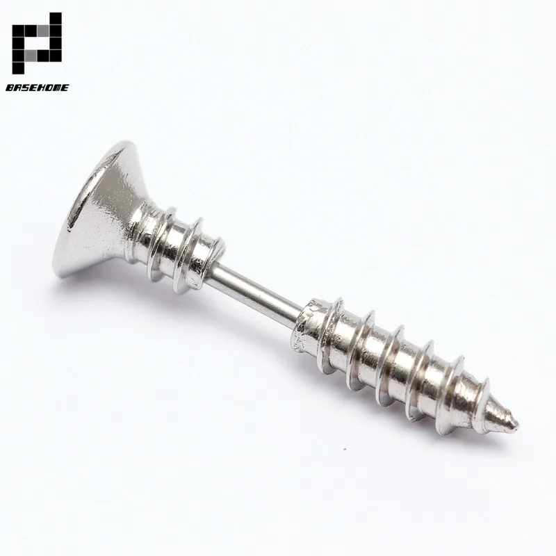 1 пара женские серьги гвоздики из нержавеющей стали| |