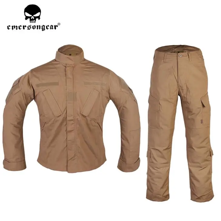 EM6903CB Emersongear армейская тактическая БДУ костюм для охоты на открытом воздухе спортивная одежда для мужчин военный боевой спортивный костюм осень зима 2 шт. спортивный комплект - Цвет: EM6903CB