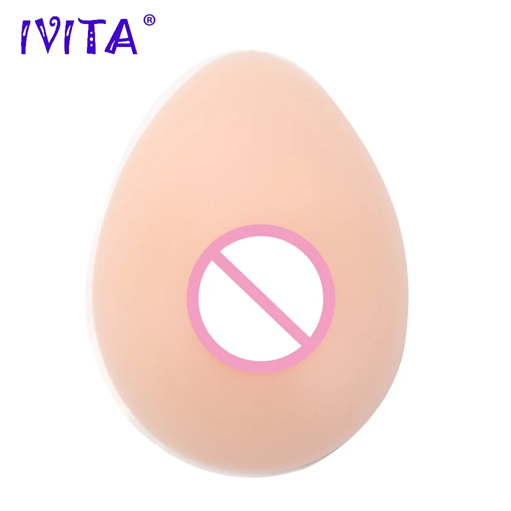 IVITA искусственные силиконовые формы груди одиночные поддельные для