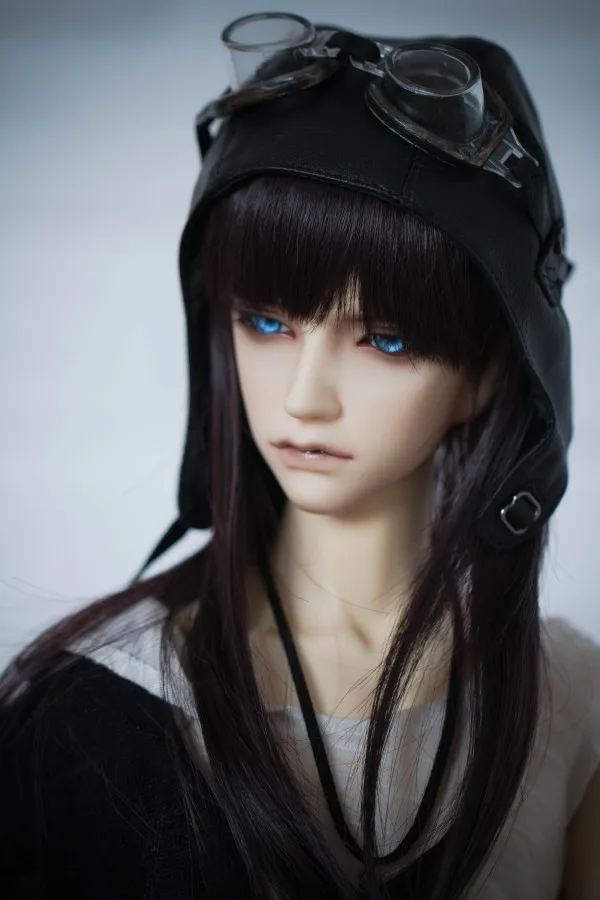 Парики для кукол BJD прямые волосы фиолетовые черные доступны 1/3 DD аксессуары SD