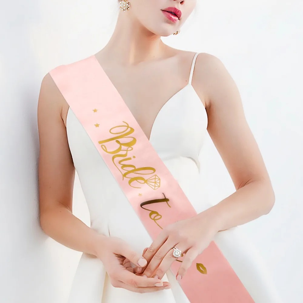 QIFU Team Bride To Be Hen Party Свадебное Украшение свадебное украшение для вечеринки