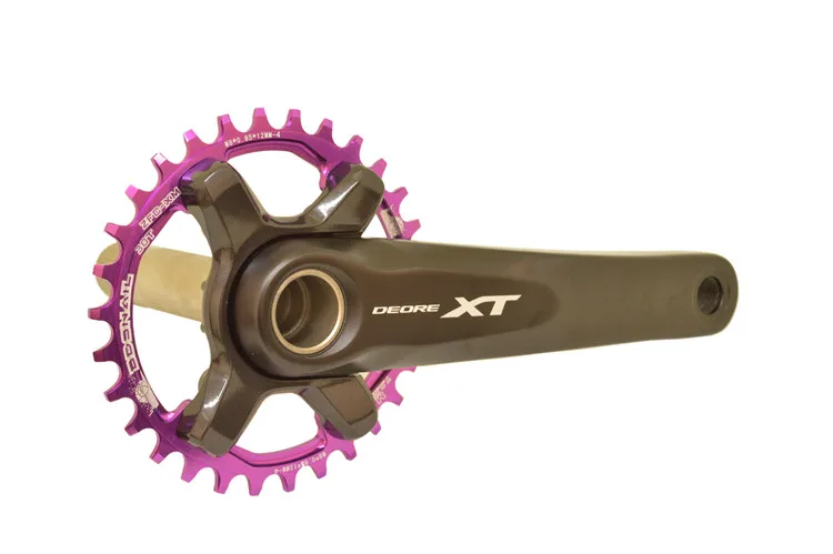 2017 SNAIL Al 7075 CNC 96BCD Mtb велосипед шатун широкая узкая цепь для SHIMANO XT M8000/SLX M7000