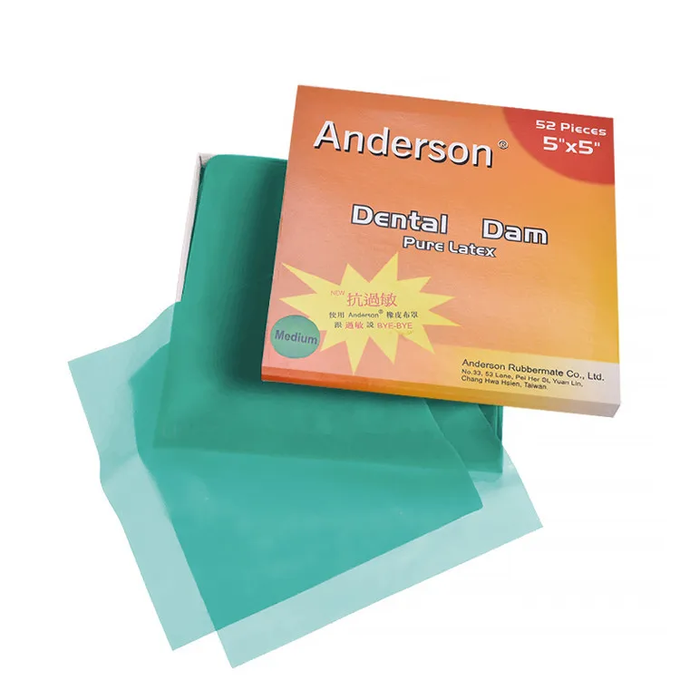 Плотина из чистого латекса для стоматолога большой размер 36 шт. или маленький 52