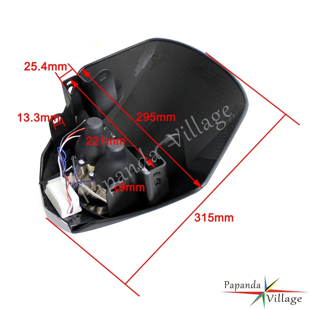 Светодиодная фара Papanda для мотоцикла Головной фонарь Honda Yamaha Kawasaki Suzuki MX Motocross|headlamps