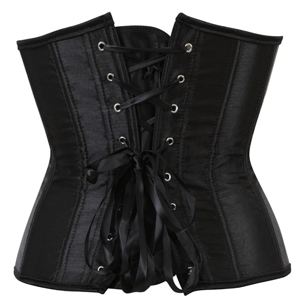 CosMera Готический корсет со шнуровкой сзади женские майки Бурлеск бюстье