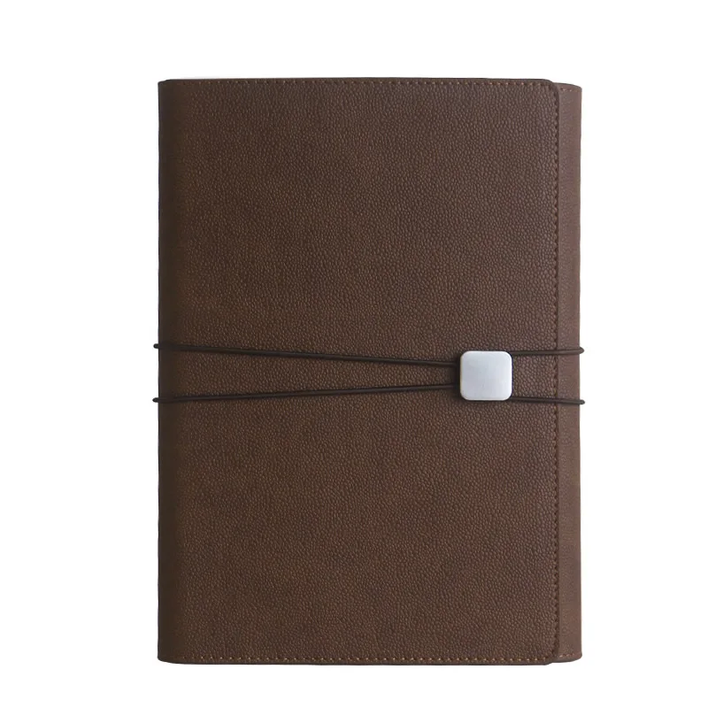 Dark Brown Notebook Офисный блокнот-планировщик, школьный блокнот, журнал, канцелярские принадлежности, сменный блокнот,, планировщик, органайзер, Bullet Journal A5 - Цвет: Dark Brown Notebook