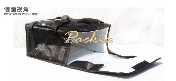 

Pizza delivery bag for three 18" pizza boxes PDB-005 Pizza thermal insulation bag Take out food