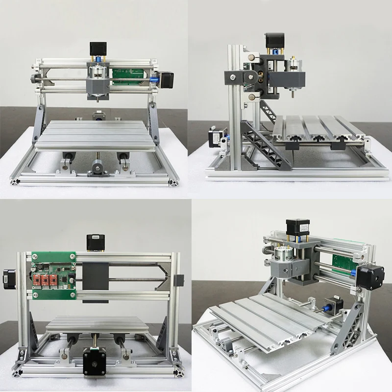 CNC 2418 + 2500 МВт лазерный GRBL контроль Diy лазерная гравировка ER11 станок с ЧПУ 3 оси pcb