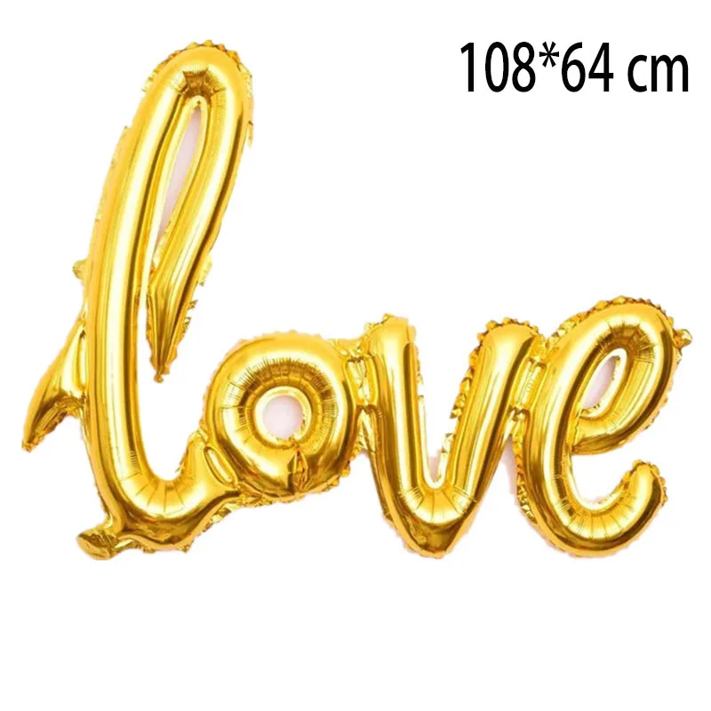 love balloon 8 Воздушные шары для влюбленных надувной воздушный шар Свадебные украшения на День святого Валентина Гелиевый шар I Love You Baloon вечерние украшения S8XN - Цвет: love balloon 8
