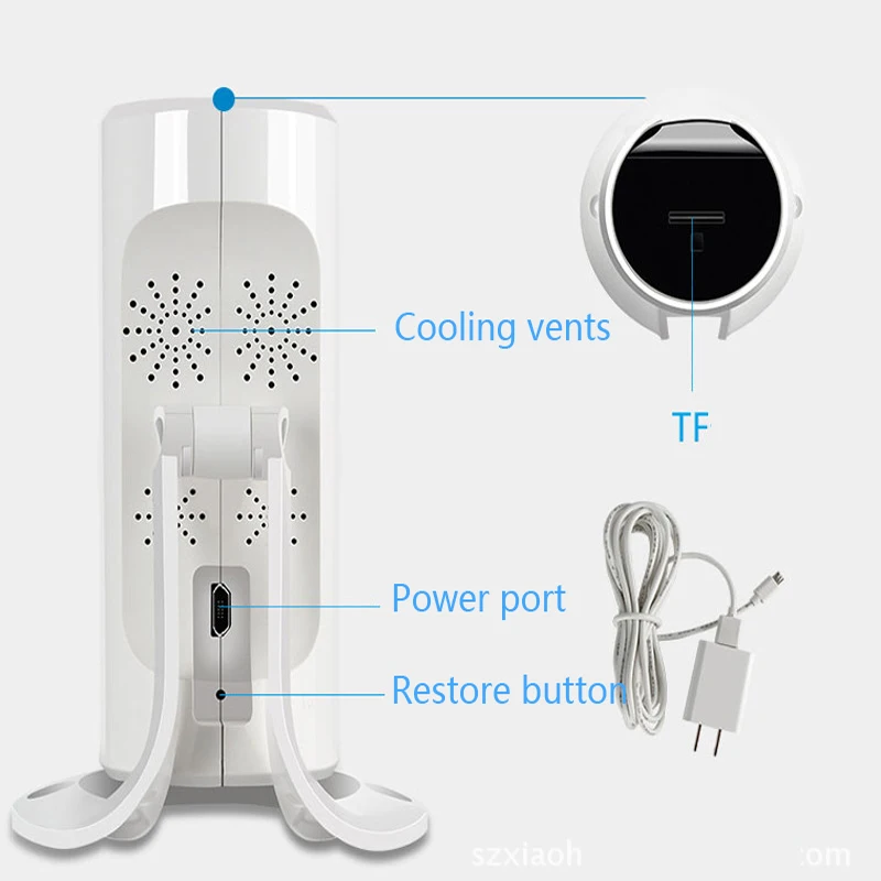 Мини WiFi VR IP Камера Беспроводной 720 P HD Smart 180 панорамный сеть видеонаблюдения