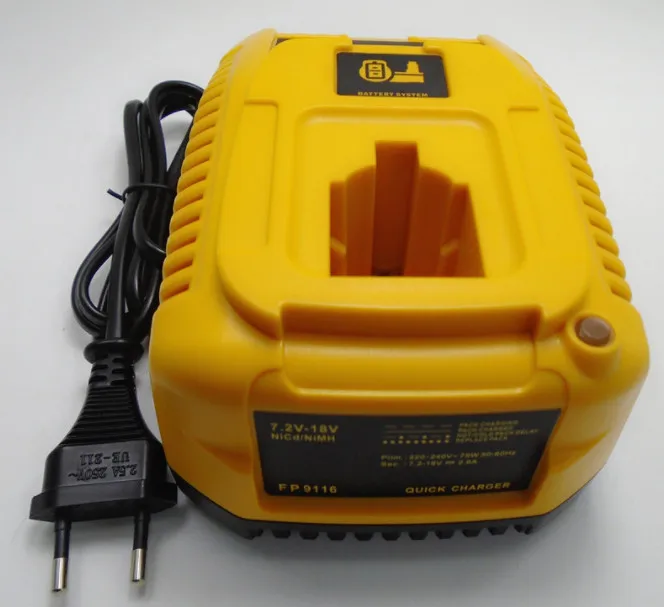Лучшее зарядное устройство для Dewalt 7 2 V-18 V NI-CD Ni-MH DC9310 DW9116 DE9130 DE9310 аксессуары