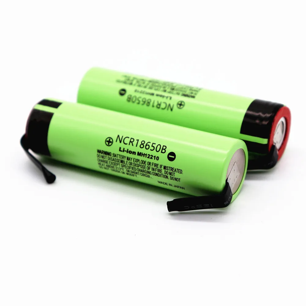 Новый Оригинальный NCR18650B 3 7 V 3400mAh 18650 перезаряжаемый литиевый аккумулятор для