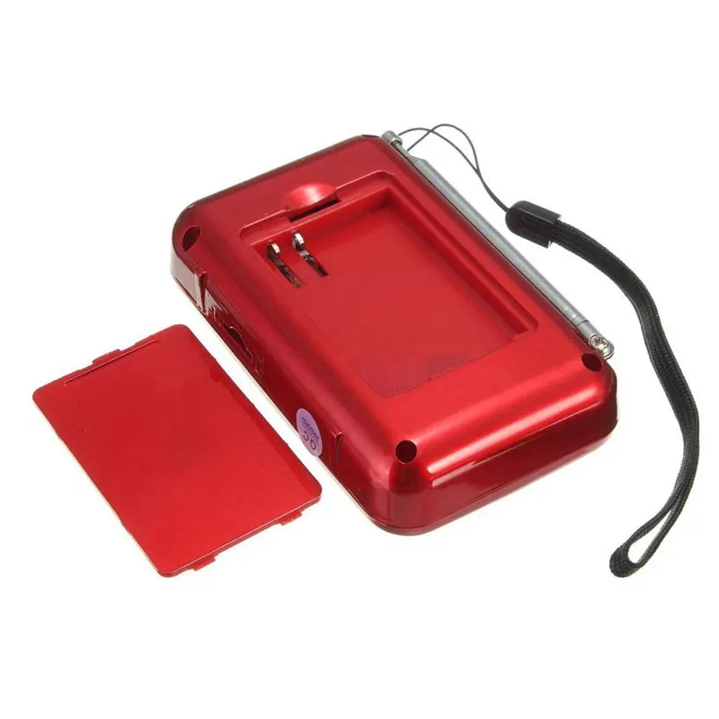 Портативное FM радио hxsonking с поддержкой MP3 музыки TF/SD карты ЖК