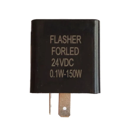 24V buzzle 2pin 12V 24V Автомобиль Мотоцикл велосипед трехколесный велосипед проблесковый маячок резистор для Led светильник Электронный индикатор поворотники исправить мигалка реле R27 - Цвет: 24V buzzle