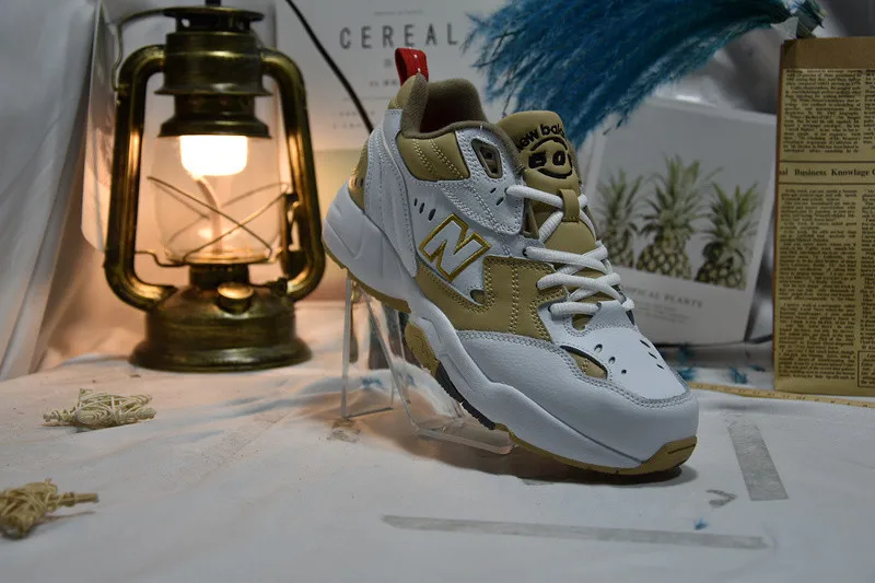 COLOR-3 New Balance 608 IU мужские и женские кроссовки 4 цвета ретро Обувь для моды кожа дышащая 36-44 - Цвет: COLOR-3