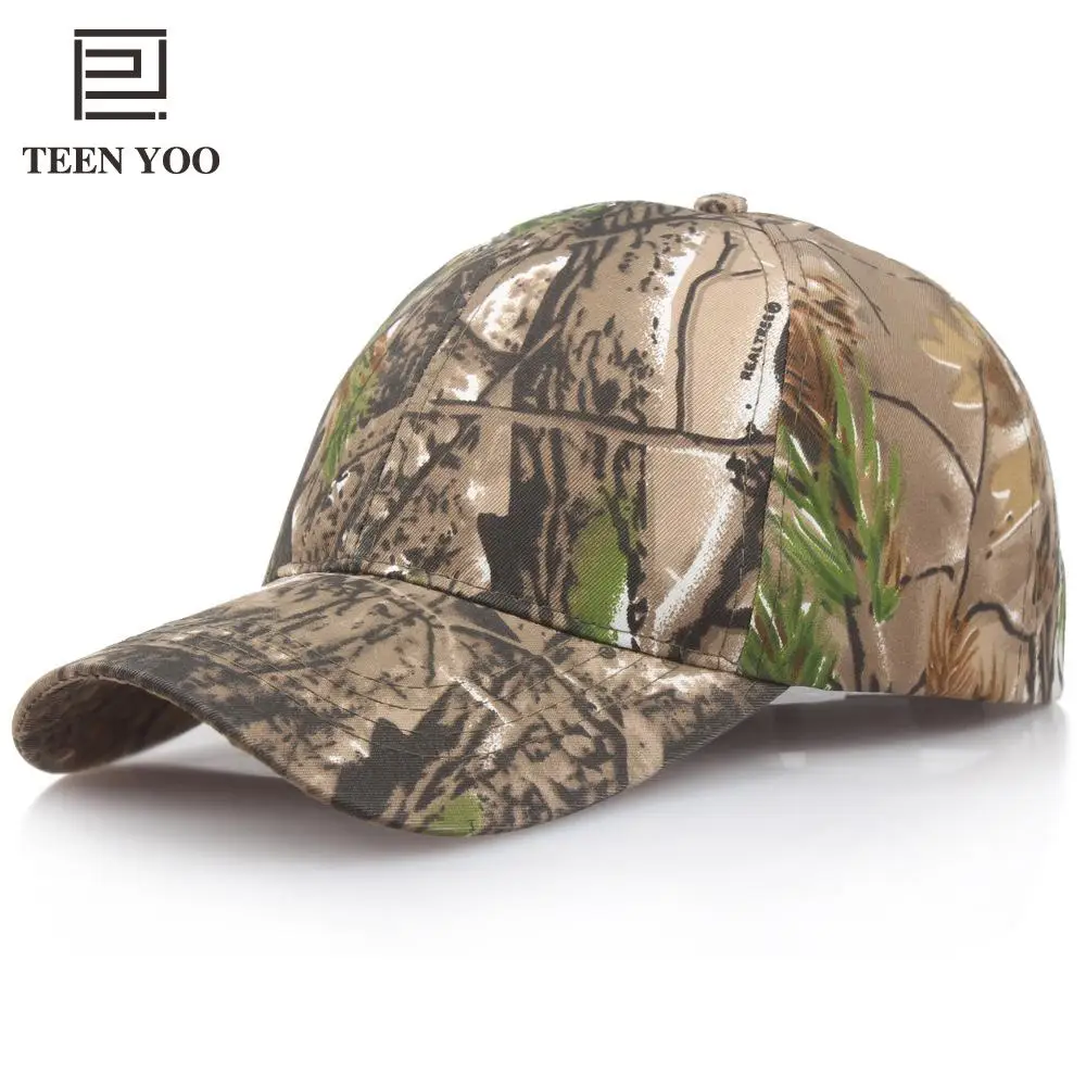 

Summer Baseball Hat Cap Camouflage Jungle Leaves Anti terrorist Sniper Men Women Outdoor Sunscreen Quick drying Caps Wholesale