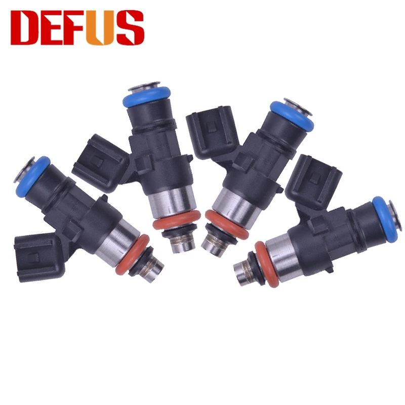 

DEFUS Fuel Injector 4pcs 440cc/min 0280158051 For Chevrolet Corvette Camaro SS 06-13 LS7 Pontiac G8 LS2 EV6 Plug Fuel Injection