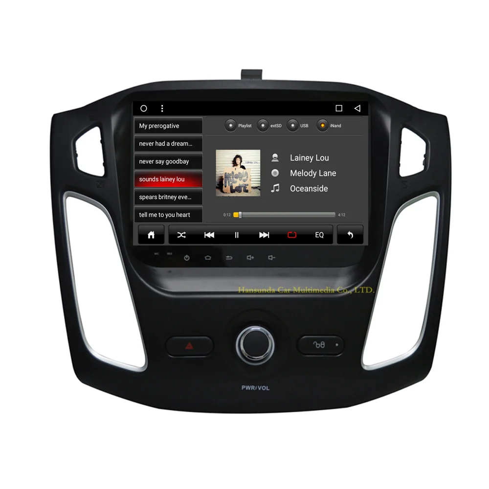 Android 8,1 Автомобильный мультимедийный плеер gps навигация Радио Bluetooth Wifi для Ford Focus 3 2011 2012 2013