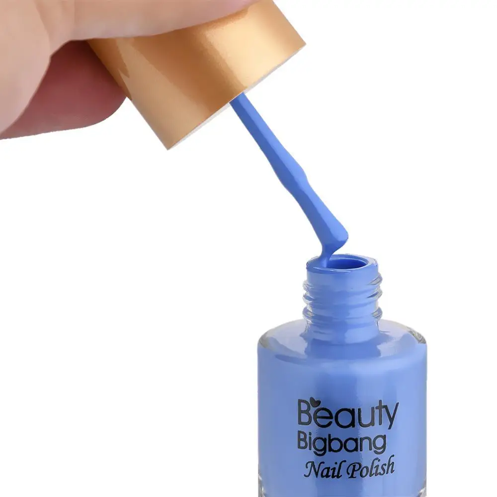 Лак для ногтей BEAUTYBIGBANG 1 флакон 6 цветов лак гель стемпинга цветной дизайна