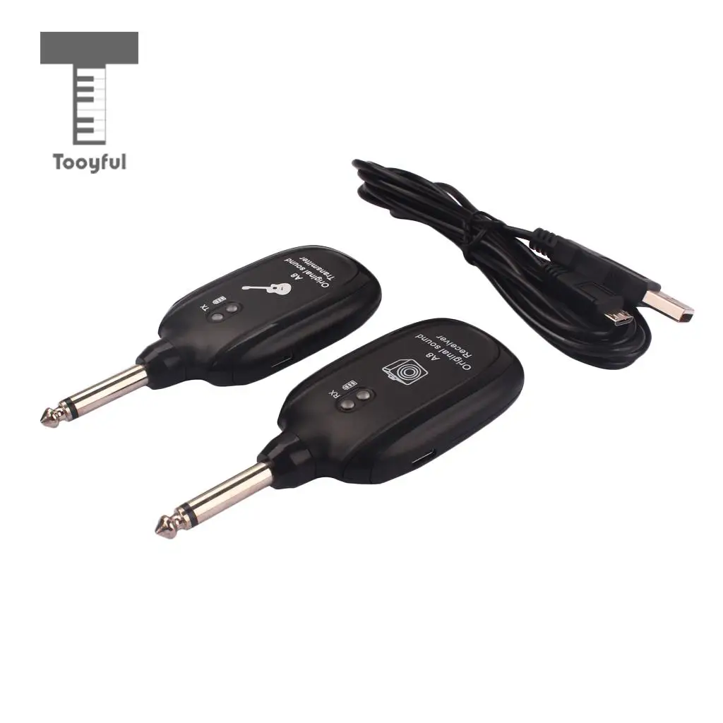 Tooyful UHF беспроводной цифровой аудио передатчик приемник Система USB кабель для