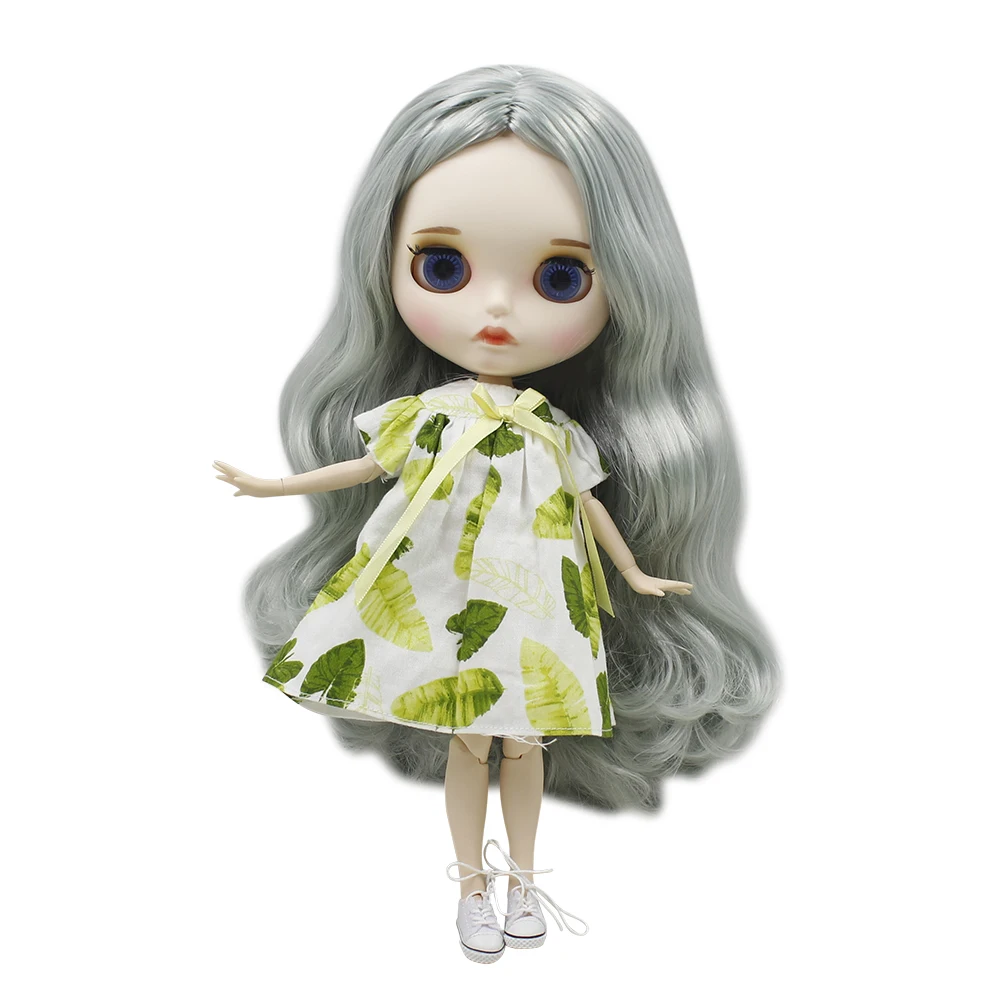 ICY 1/6 bjd Персонализированная кукла 30 см матовое лицо с бровями блеск для губ