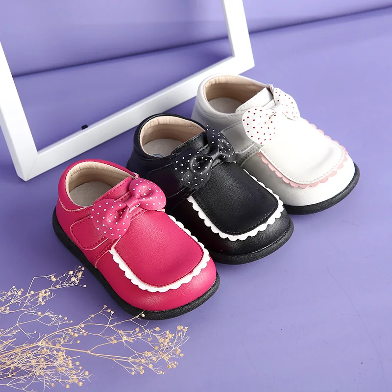 Обувь для маленьких принцесс Feiner корейская обувь девочек 1 3 5 лет детская на весну