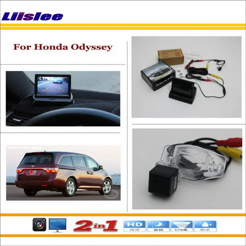 

Auto Camera For Honda Odyssey Car Rear Camera 4.3" TFT LCD Screen Monitor Back Up Parking System