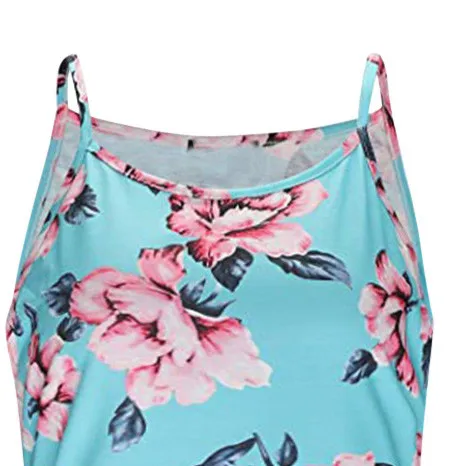 Женская модная летняя безрукавка с принтом повседневные майки без рукавов