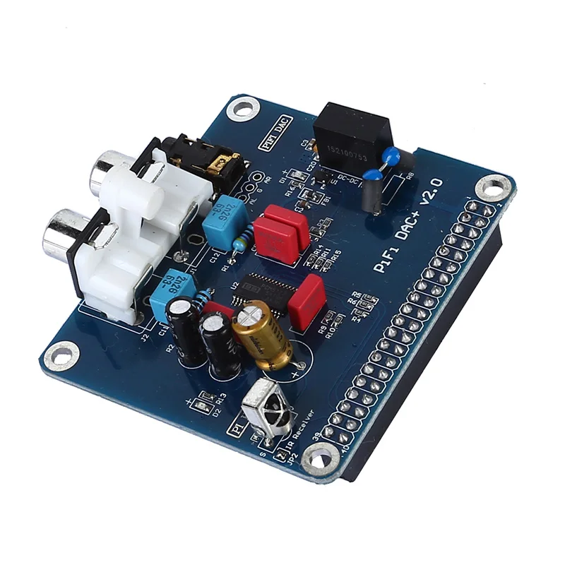 PIFI Digi DAC+HIFI DAC Audio Sound Card Module I2S interface for Raspberry pi 3 2 Model B B+Digital Pinboard V2.0 Board SC08