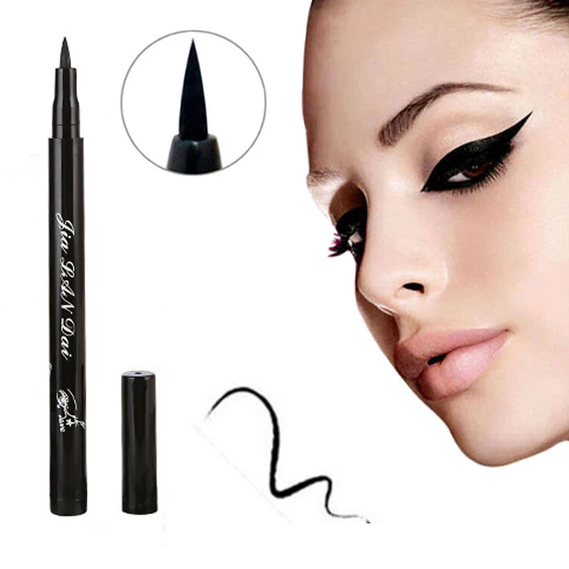 1 шт. женская черная жидкая Водонепроницаемая подводка для глаз карандаш