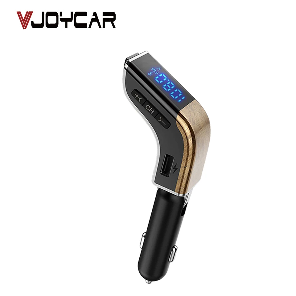 

FM Transmitter Bluetooth Car Kit MP3 Player LED Dual USB 4.1A Car Charger Voltage Display Micro SD TF Music Playing