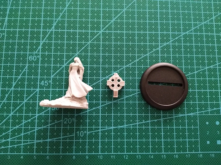 Новый несобранный крест 1/32 для древней девушки с основанием 55 мм бюст Ранние