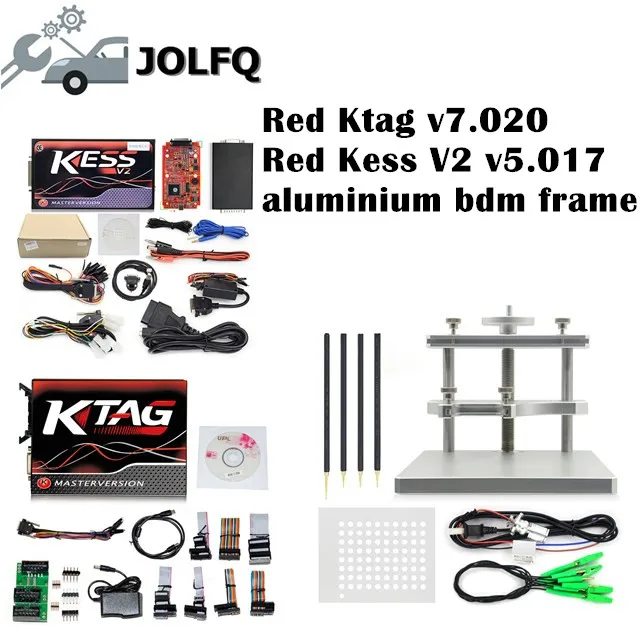 kess ktag bdm Г. заводская цена полный набор светодио дный BDM Рамка ECU рампы адаптеры 22 шт. адаптера bdm для KESS V2/Ktag/Fgtech/KTM100 на акции - Цвет: kess ktag bdm
