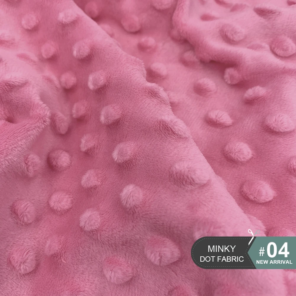 1 шт. 45x45 см 30 цветов супер мягкая ткань Minky Dot ручная работа шитье одеяло игрушки материал антипиллинг плюшевая ткань экологически чистая