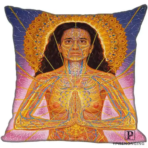Pillowcase Best Custom Alex-Grey-Blessing(2) Наволочка на подушку, спальня домашний квадратный наволочка на молнии(одна сторона)#190404-01-53 - Цвет: Pillowcase