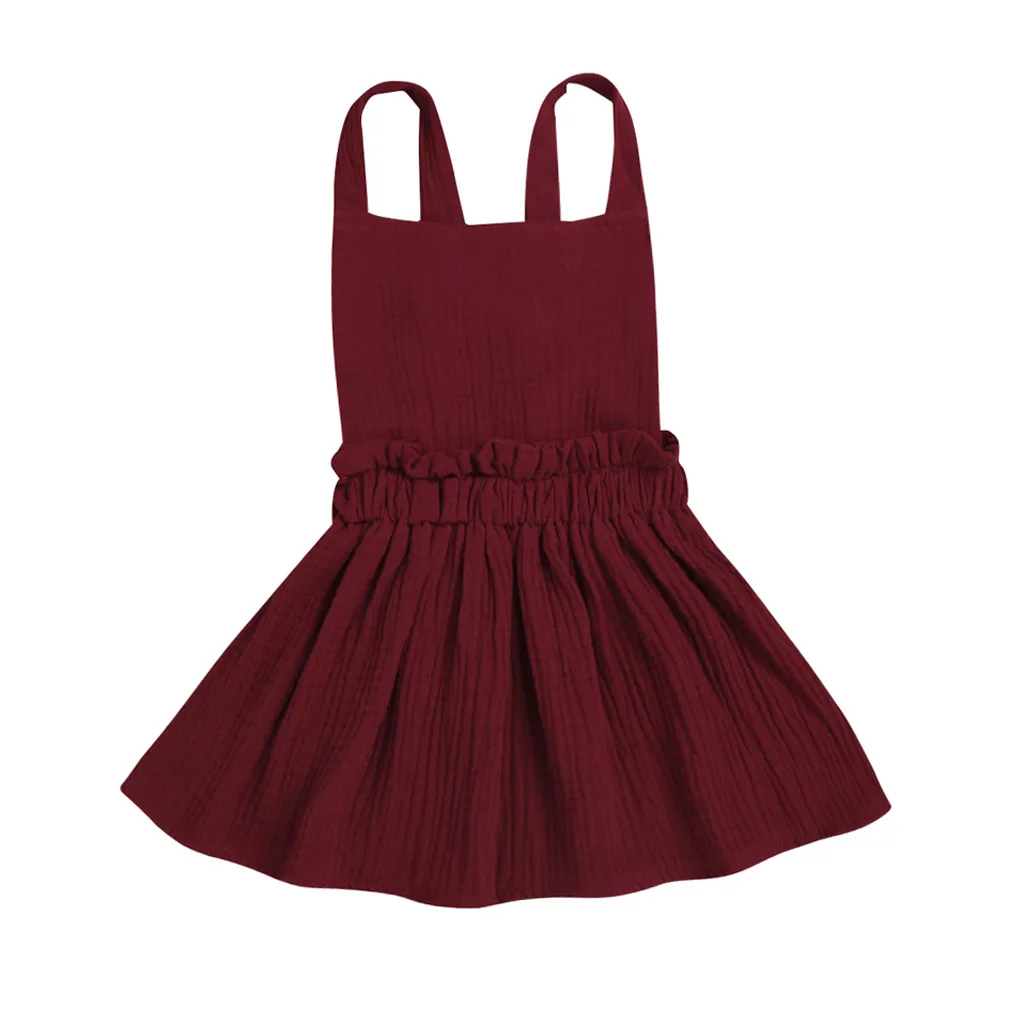 2019 модные однотонные вельветовые платья на бретелях с оборками и открытой спиной