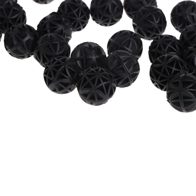 

100 pcs 16mm Aquarium Bio Balls Filter Media Wet Dry Koi Fish Tank Pond Reefx