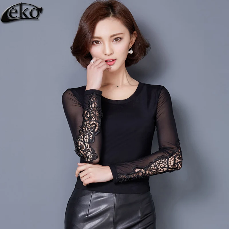 Плюс размер XXXL Сексуальная рубашка женская одежда 2016 новая мода крючком