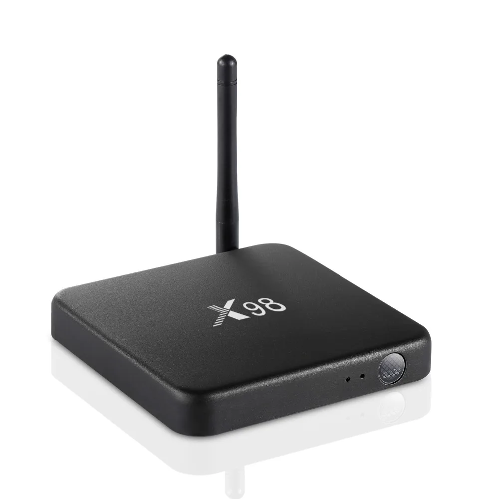 5 шт./лот Hot X98 Smart Tv Box 2 ГБ/16 ГБ Amlogic S905X Android 6 0 Quad Core 4G Wifi 1080p BT4.0 телеприставка PK X96 |