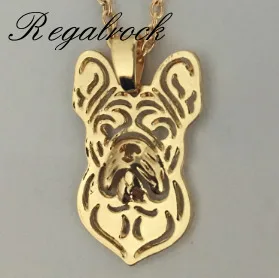 Ожерелье Regalrock с подвеской в виде французского бульдога | Украшения и аксессуары