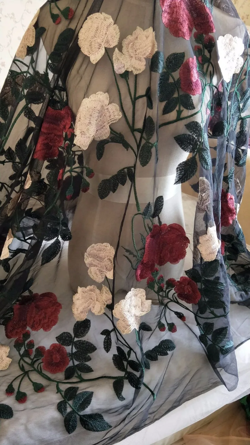 Сказочное цветочное вышитое искусственное платье для выпускного вечера