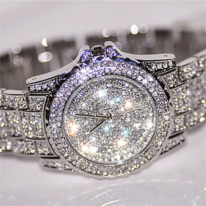 Женские часы, Роскошные, Relogio Feminino, серебряные, женские часы, подарок на день рождения, стразы, керамика, кристалл, кварцевые женские часы saat