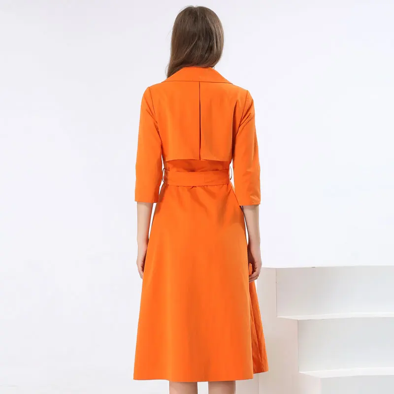 Простой Вкус Женщины Моды Пальто 2017 Новая Коллекция Весна Стиль Регулируемая